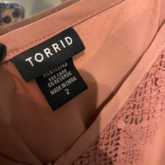 TORRID mauve cami - Picture 2 of 2